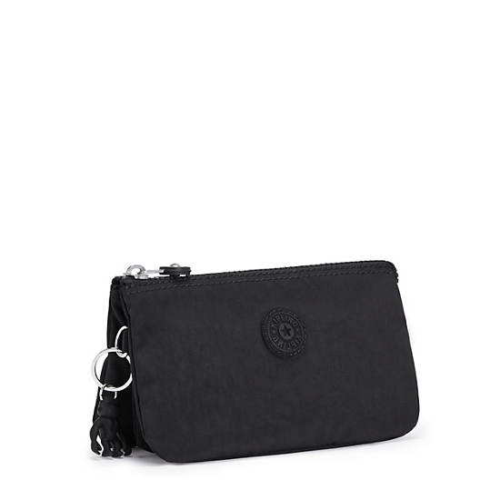 Kipling Creativity Large Fashion Pouch Bags Black Noir | CA 2079NW